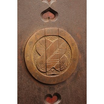 太框重量系 総欅板蔵戸　W924 