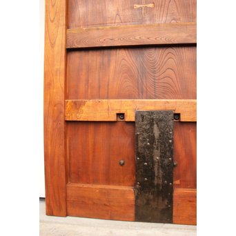 太框重量系 総欅板蔵戸　W924 