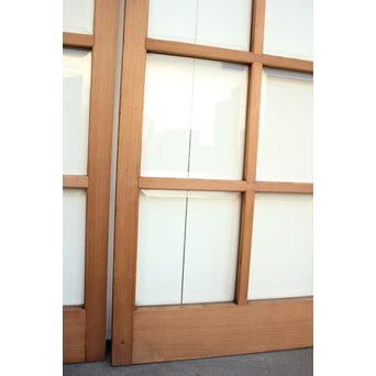 面取りガラス戸 2枚1組　GD1177 