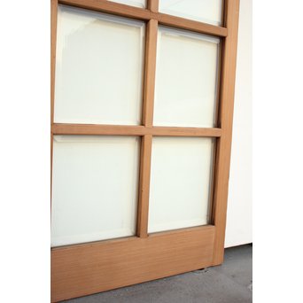 面取りガラス戸 2枚1組　GD1177 