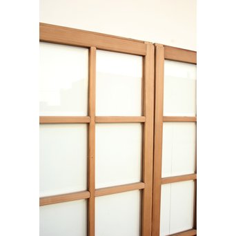 面取りガラス戸 2枚1組　GD1177 