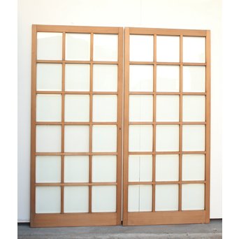 面取りガラス戸 2枚1組　GD1177