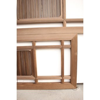 神代杉筬欄間 2枚1組　R2320 