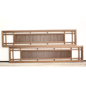 神代杉筬欄間 2枚1組　R2320 