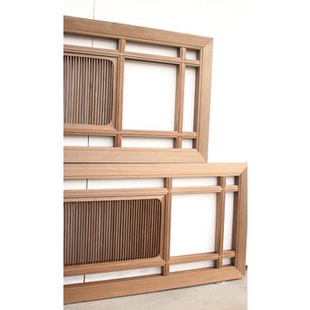 神代杉筬欄間 2枚1組　R2320 