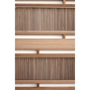 神代杉筬欄間 2枚1組　R2320 