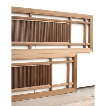 神代杉筬欄間 2枚1組　R2320 