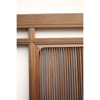 神代杉筬欄間 2枚1組　R2320 