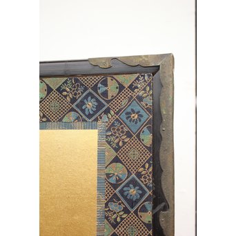 倣 俵屋宗達[伊年印] 草花図 時代屏風一双　Z040 