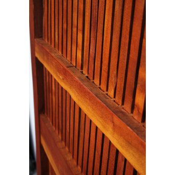 重厚鉄金具総欅格子蔵戸　W930 