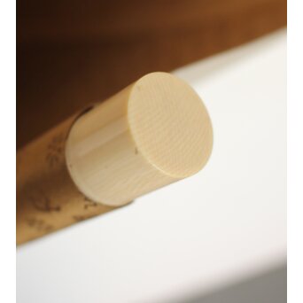 明治刺繍画 登美銘 鯉図　Z042 