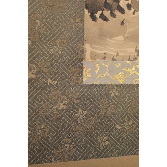 倣 曽我蕭白 がま仙人 掛軸　Z044 