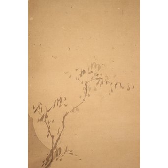 倣 曽我蕭白 がま仙人 掛軸　Z044 