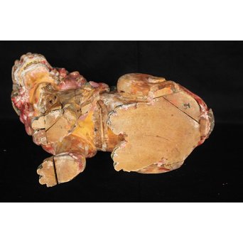 木彫時代阿吽狛犬　X054 