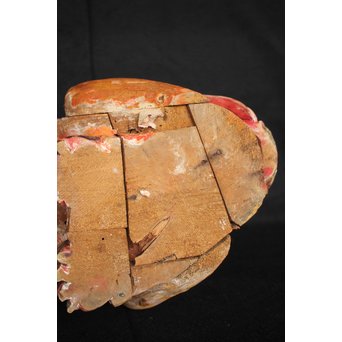 木彫時代阿吽狛犬　X054 