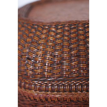 極細竹組の茶籠　U039 