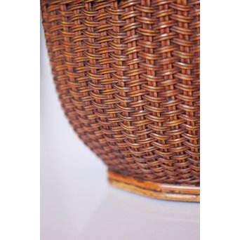 極細竹組の茶籠　U039 