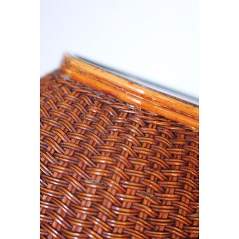 極細竹組の茶籠　U039 