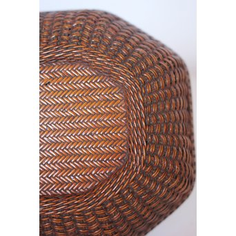 極細竹組の茶籠　U039 