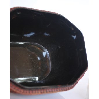 極細竹組の茶籠　U039 