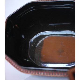 極細竹組の茶籠　U039 