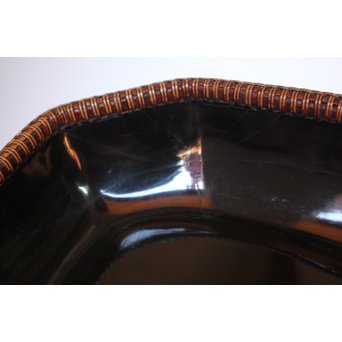 極細竹組の茶籠　U039 