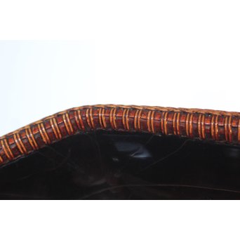 極細竹組の茶籠　U039 