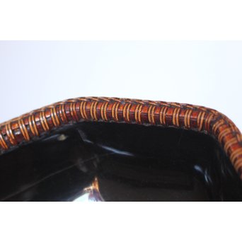 極細竹組の茶籠　U039 