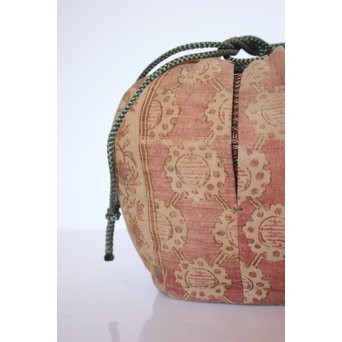 極細竹組の茶籠　U039 