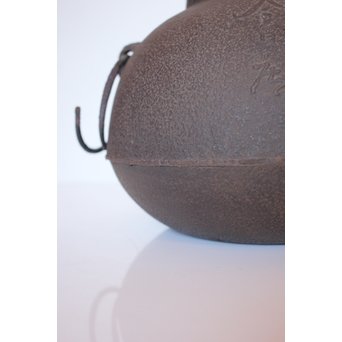 今日庵 淡々斎花押入 鉄常磐風炉/釜 五徳付　M057 