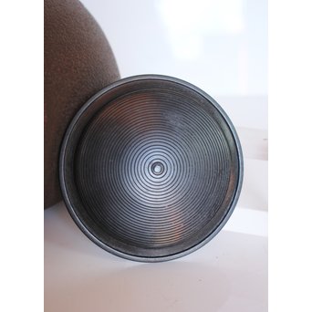 今日庵 淡々斎花押入 鉄常磐風炉/釜 五徳付　M057 