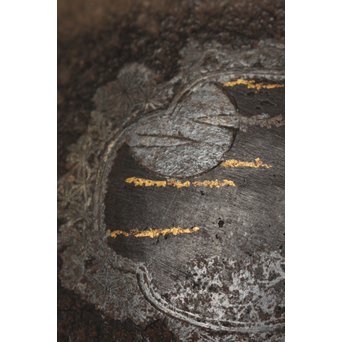 金寿堂 金銀象嵌鉄瓶　M061 