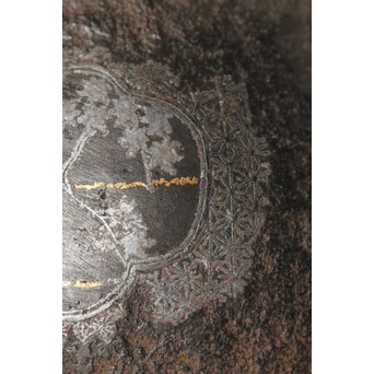 金寿堂 金銀象嵌鉄瓶　M061 