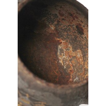 金寿堂 金銀象嵌鉄瓶　M061 