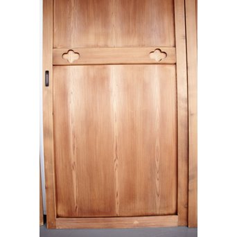 木爪型引手の細身帯戸 4枚1組　B921 