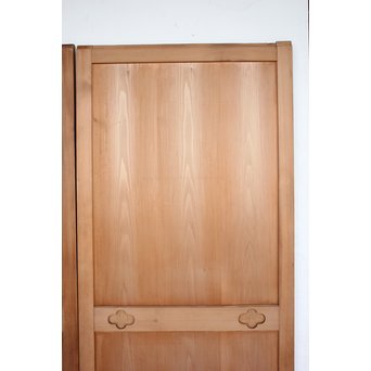 木爪型引手の細身帯戸 4枚1組　B921 