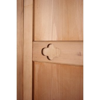 木爪型引手の細身帯戸 4枚1組　B921 