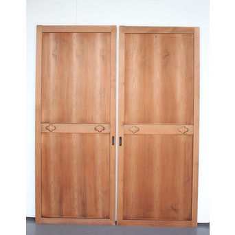 木爪型引手の細身帯戸 4枚1組　B921 