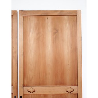 木爪型引手の細身帯戸 4枚1組　B921 