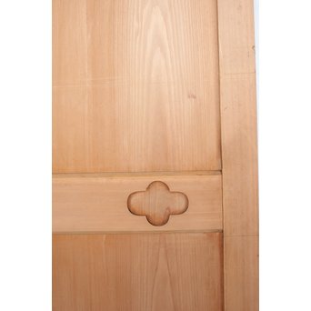 木爪型引手の細身帯戸 4枚1組　B921 