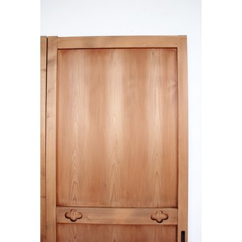 木爪型引手の細身帯戸 4枚1組　B921 