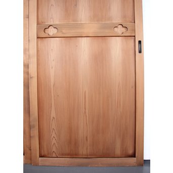 木爪型引手の細身帯戸 4枚1組　B921 