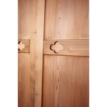 木爪型引手の細身帯戸 4枚1組　B921 