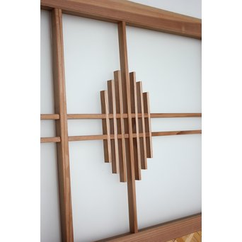 組子と網代の建具L 2枚1組　B924 