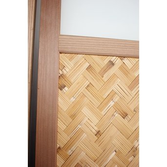 組子と網代の建具L 2枚1組　B924 