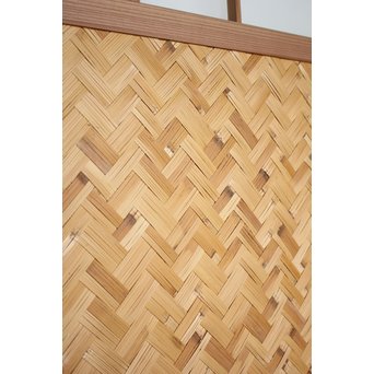 組子と網代の建具L 2枚1組　B924 