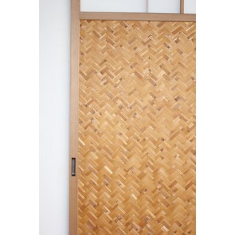 組子と網代の建具L 2枚1組　B924 