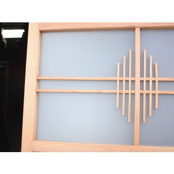 組子と網代の建具L 2枚1組　B924 