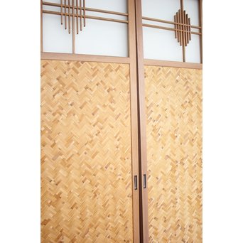 組子と網代の建具L 2枚1組　B924 