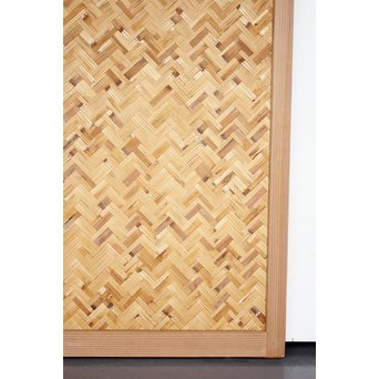 組子と網代の建具L　B925 